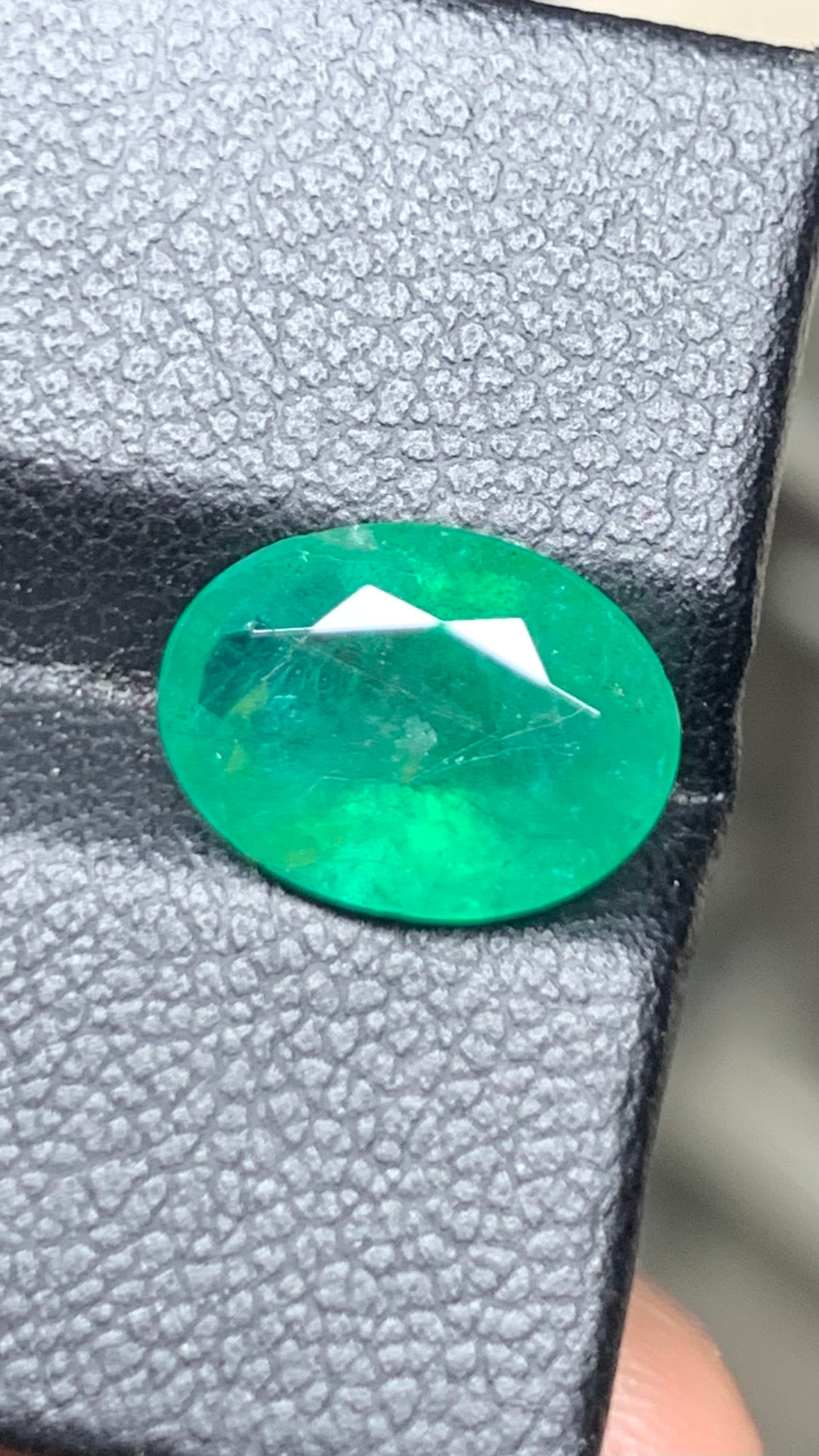 Beautiful 3 Carat Natural Green Emerald Zambia