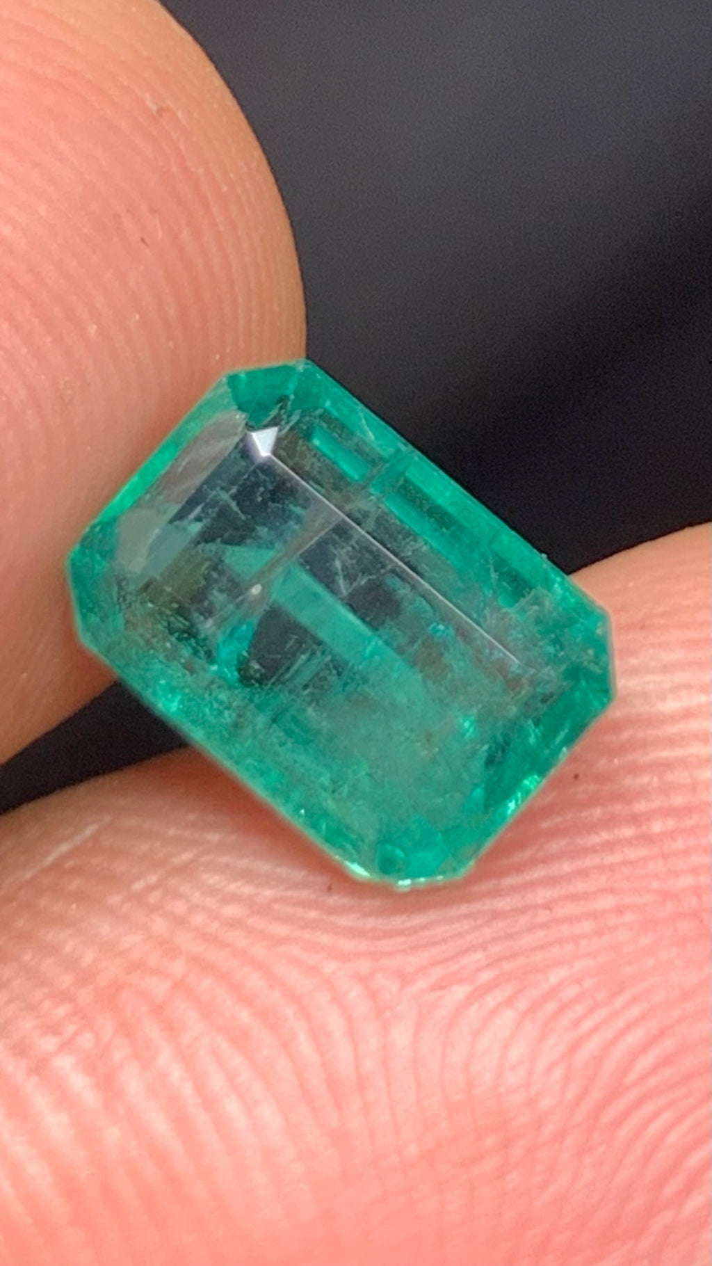 Beautiful 3 Carat Natural Green Emerald Zambia