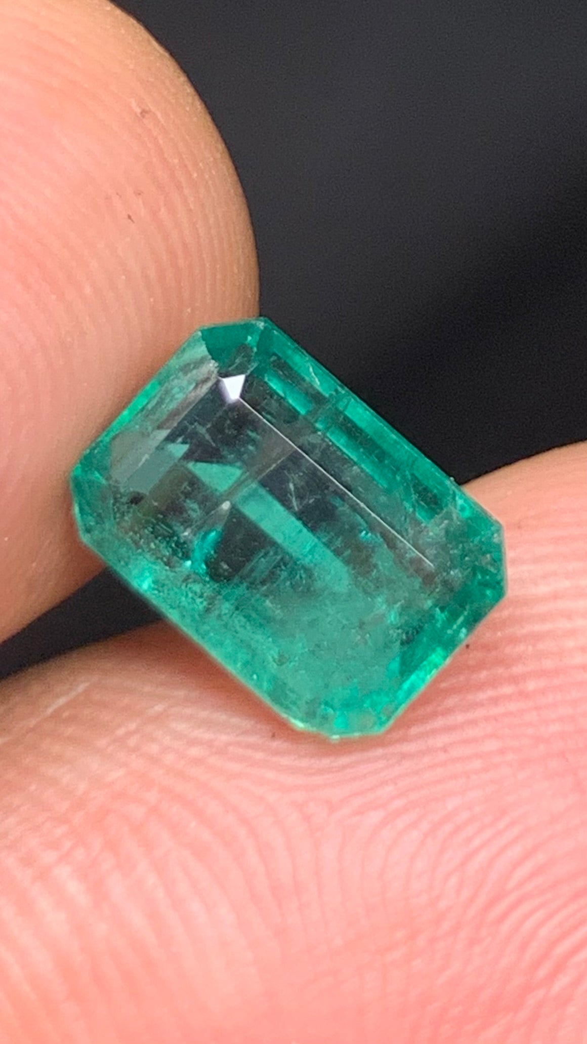 Beautiful 3 Carat Natural Green Emerald Zambia