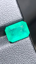 Beautiful 2.40 Carat Natural Green Emerald Zambia