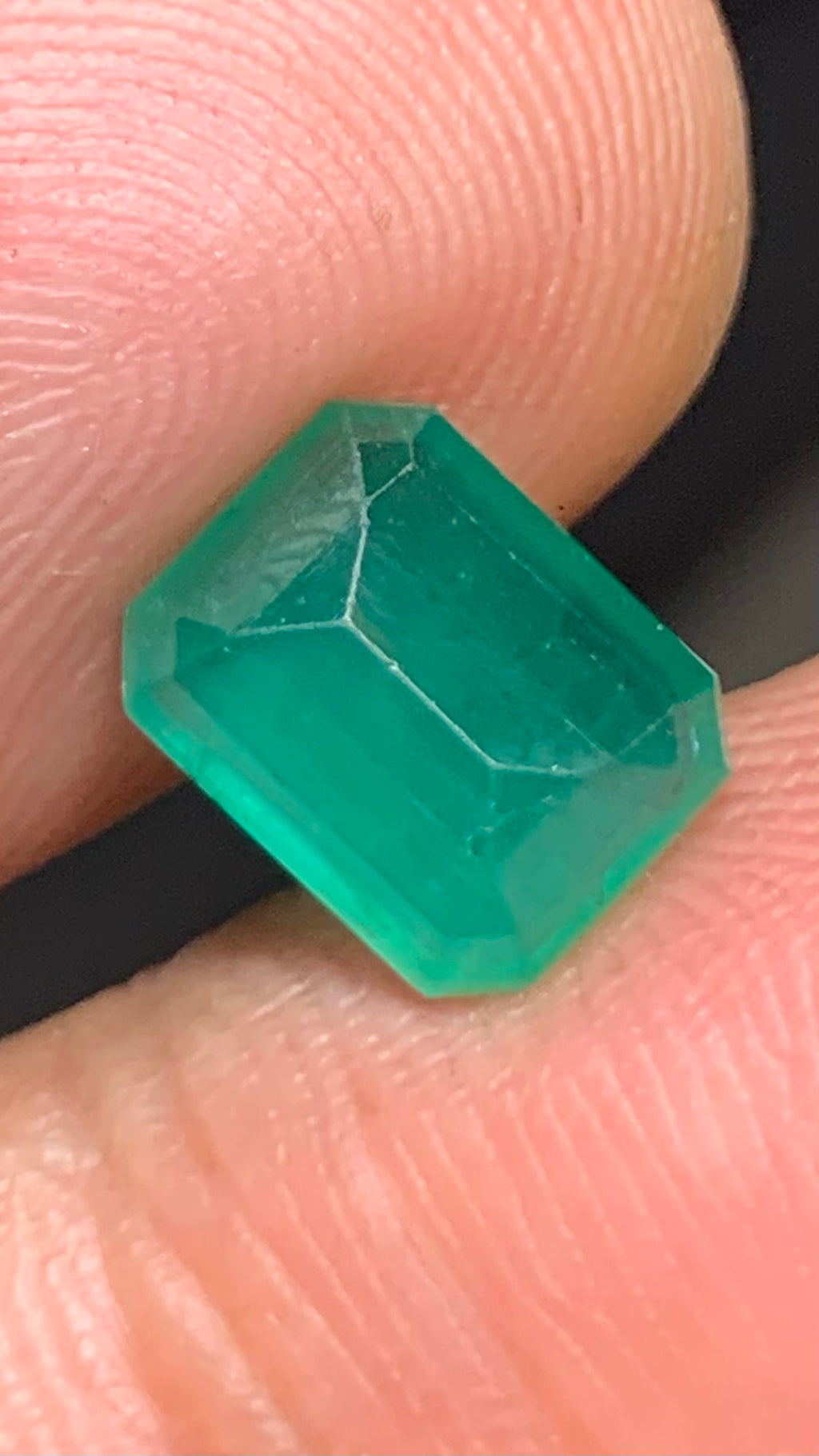 Beautiful 2.70 Carat Natural Green Emerald Zambia