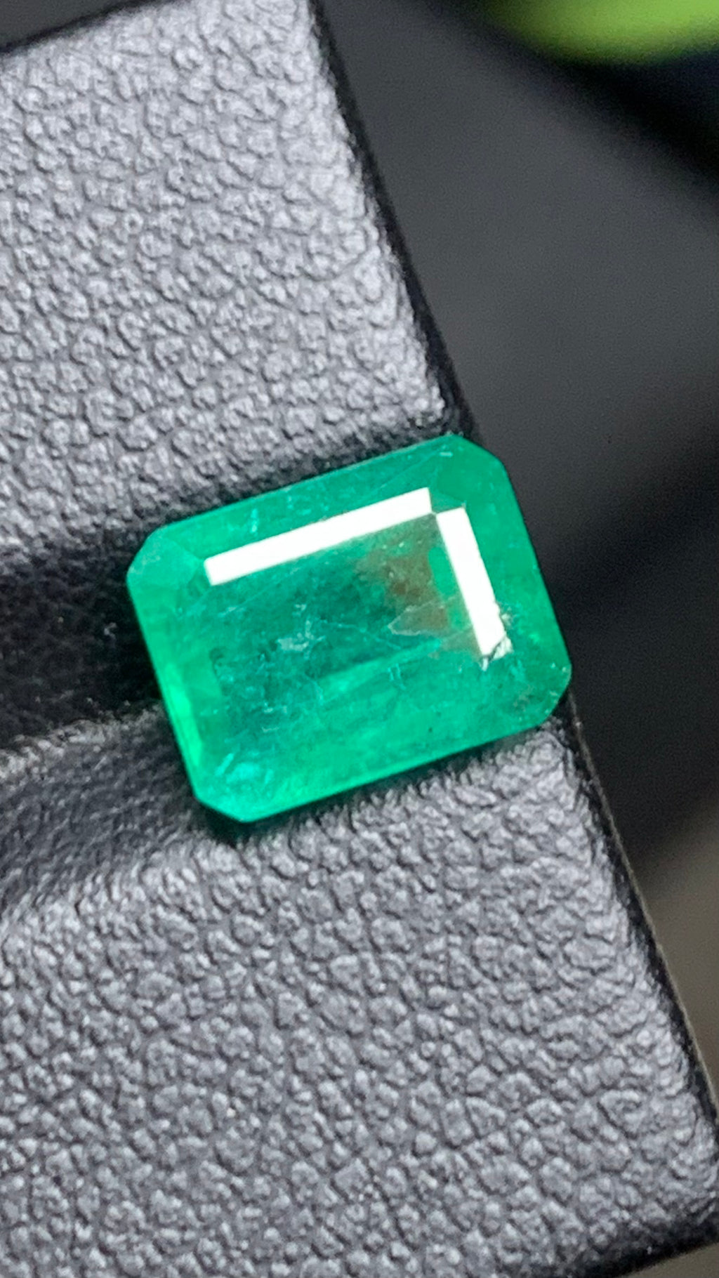 Beautiful 2.50 Carat Natural Green Emerald Zambia