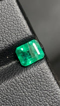 Beautiful 0.80 Carat Natural Green Emerald Swat Pakistan