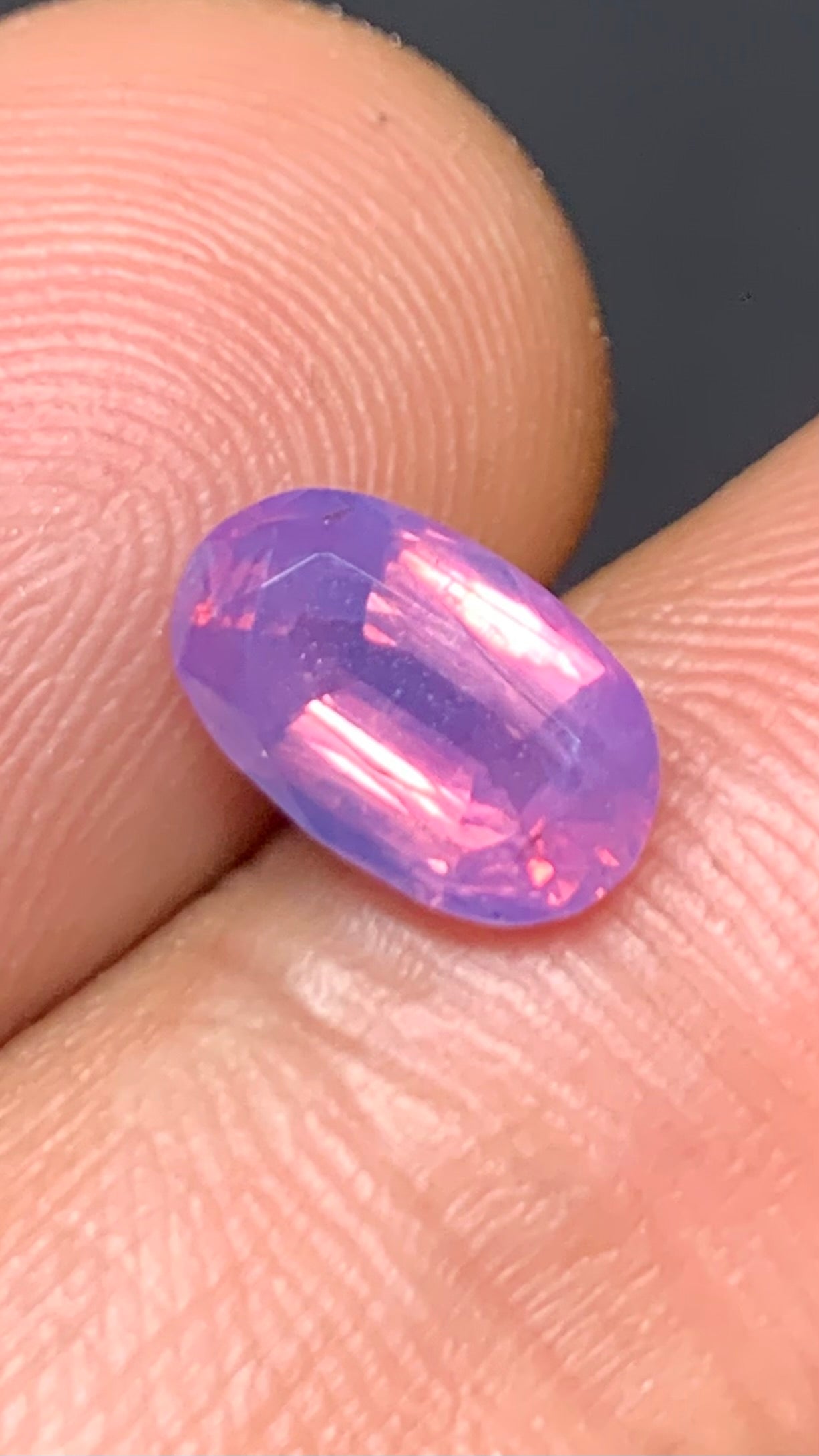 Untreated Rare 2.10 Carats Natural Kashmir Sapphire