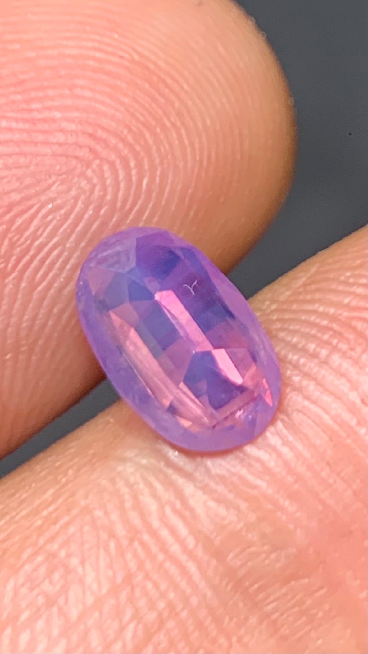 Untreated Rare 2.10 Carats Natural Kashmir Sapphire