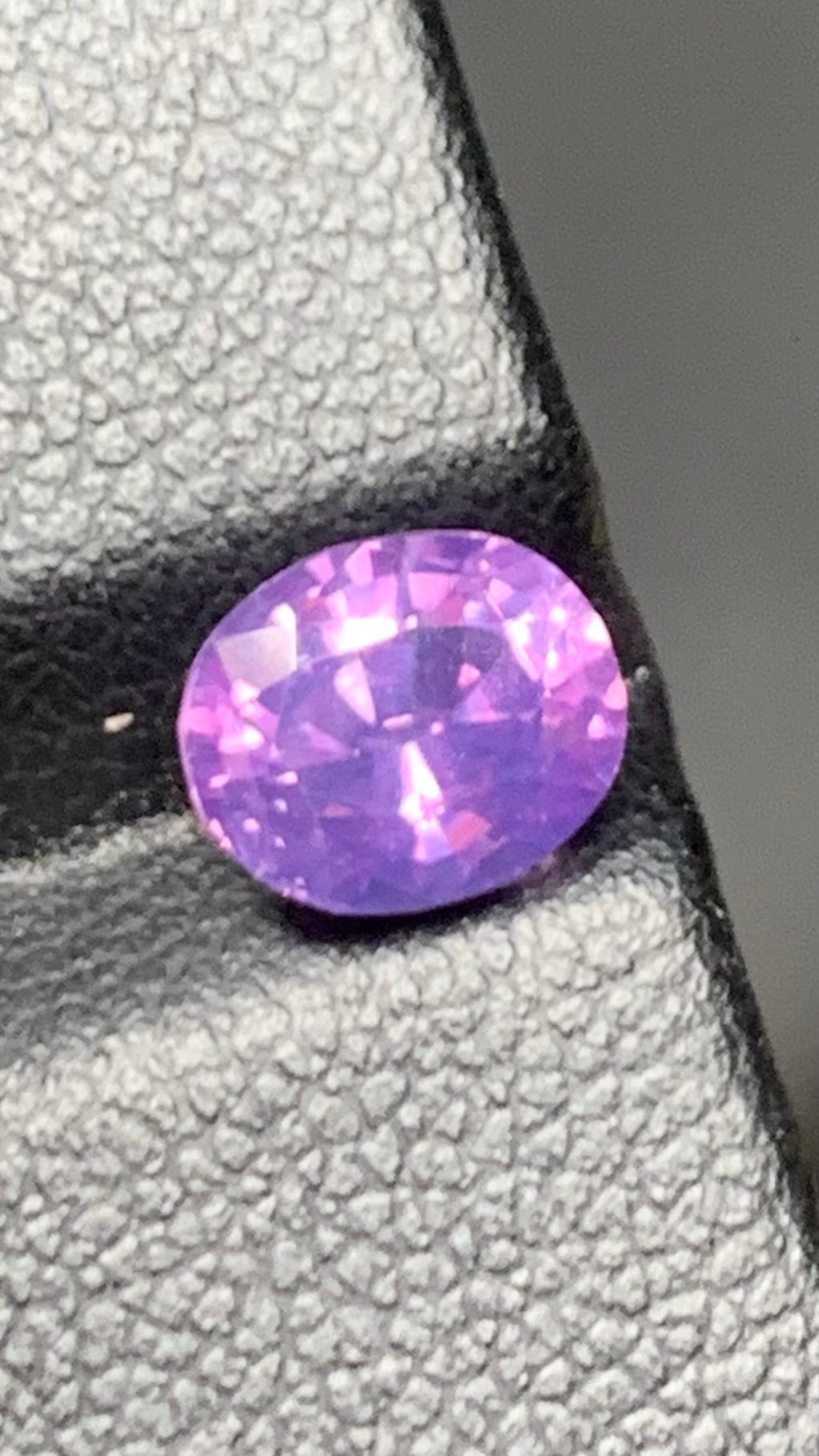 Untreated 2 Carat Pink Colour Natural Kashmir Sapphire