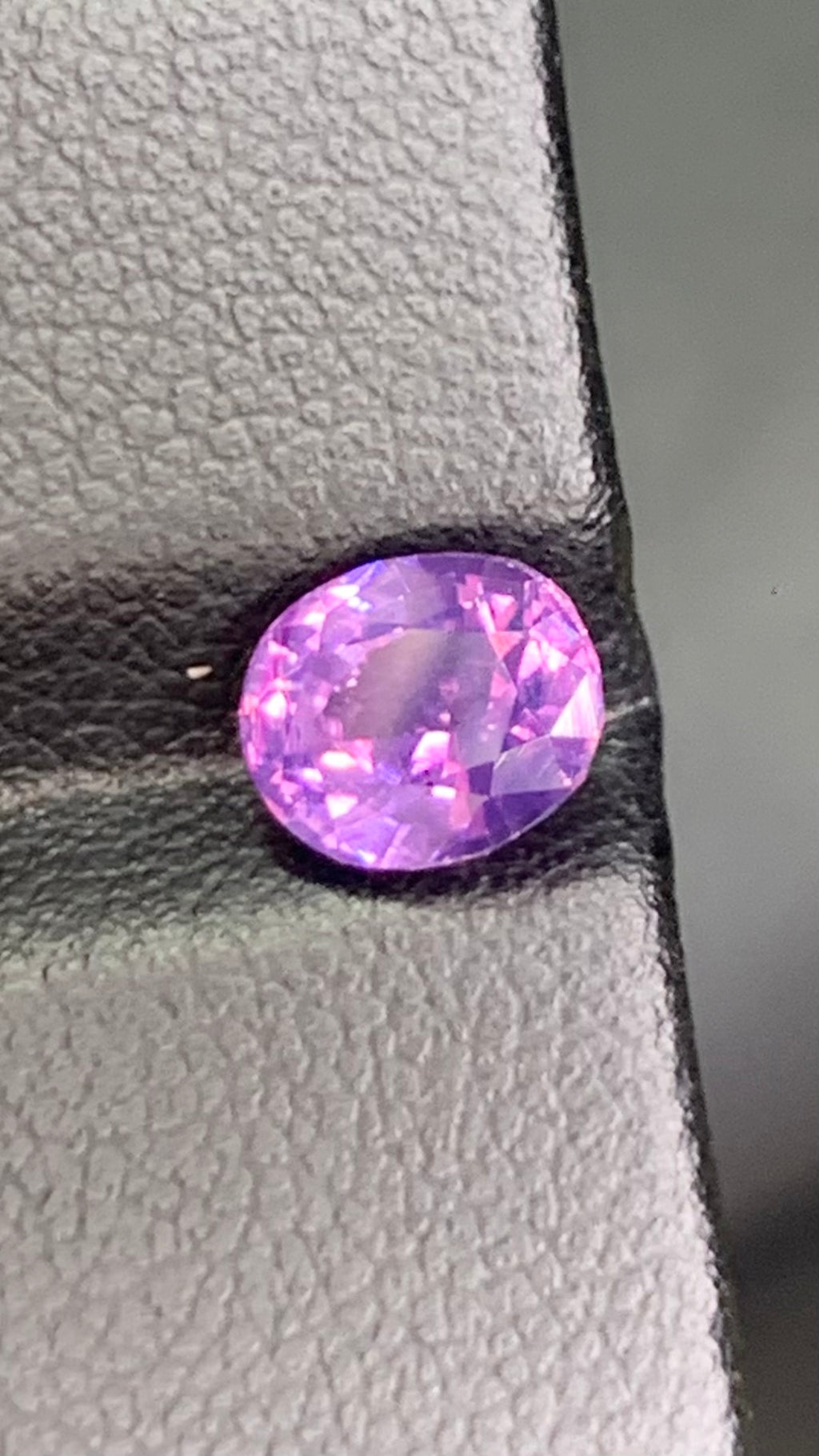 Untreated 2 Carat Pink Colour Natural Kashmir Sapphire