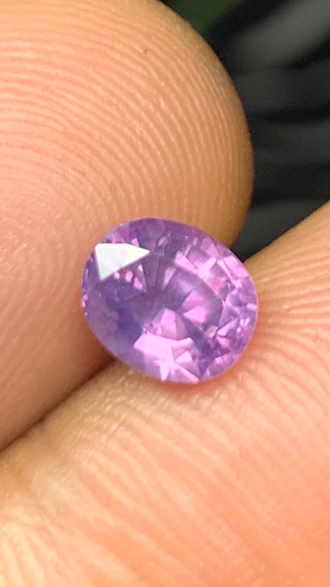 Untreated 2 Carat Pink Colour Natural Kashmir Sapphire