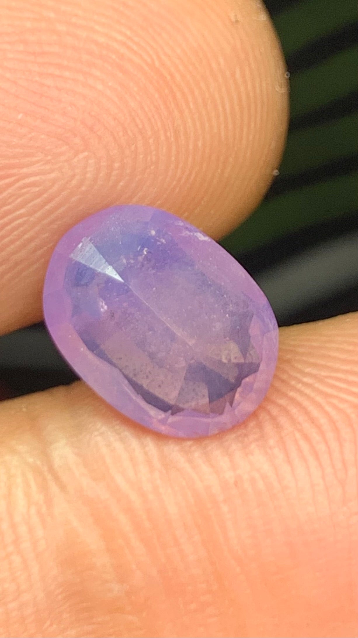 Untreated 3.95 Carat Pink Colour Natural Kashmir Sapphire