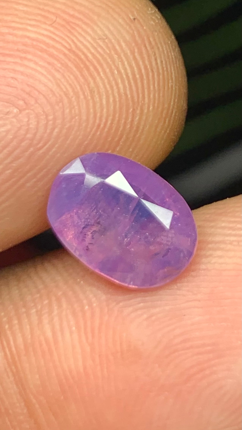 Untreated 2.70 Carat Pink Colour Natural Kashmir Sapphire