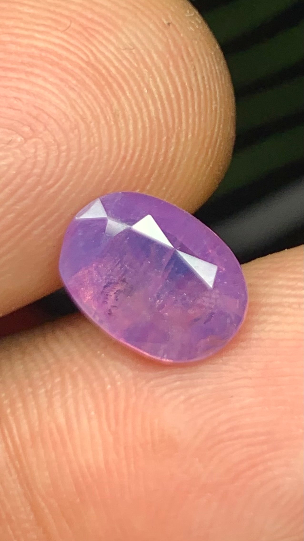 Untreated 2.70 Carat Pink Colour Natural Kashmir Sapphire