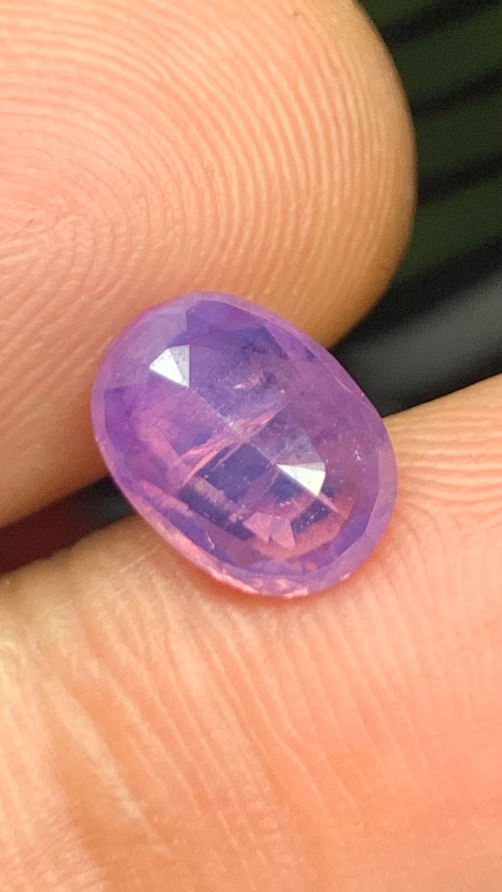 Untreated 2.70 Carat Pink Colour Natural Kashmir Sapphire