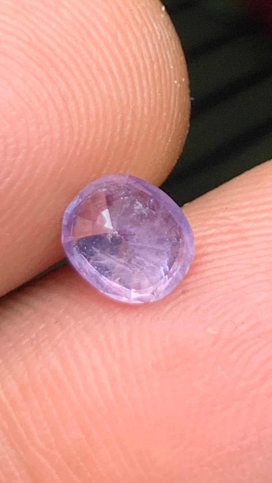 Untreated 1.05 Carat Pink Colour Natural Kashmir Sapphire