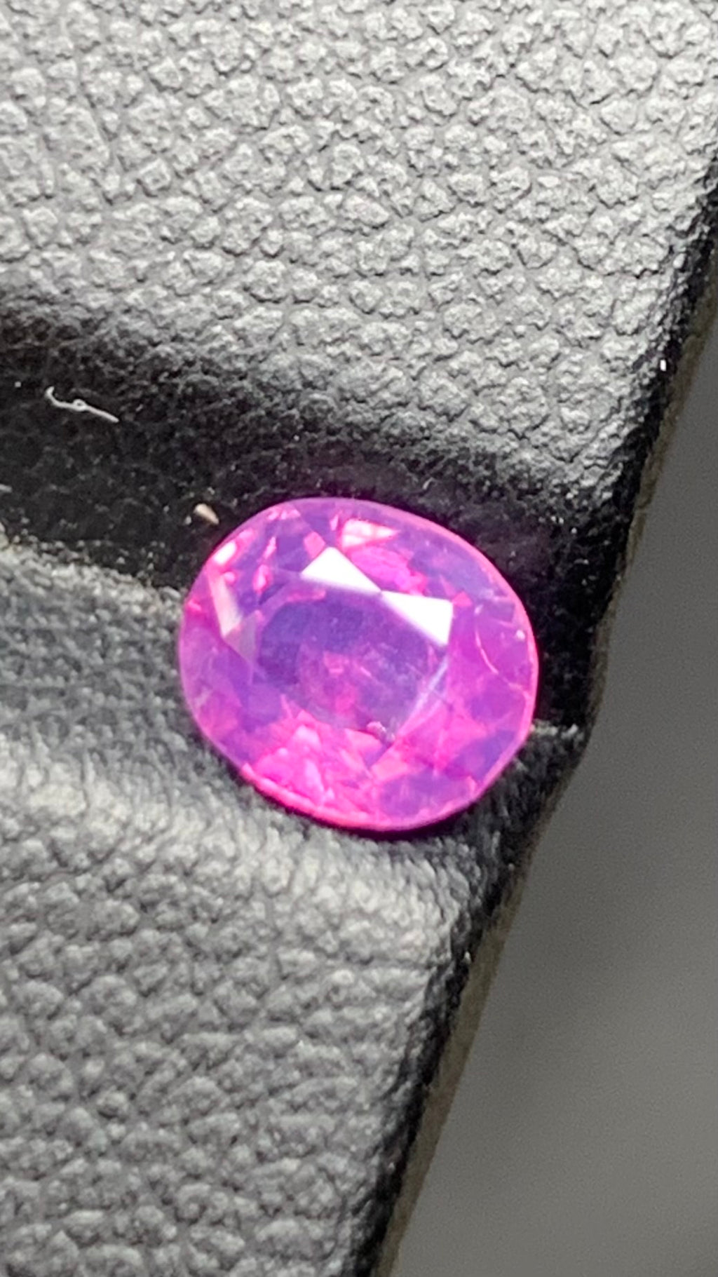 Untreated 1.15 Carat Pink Colour Natural Kashmir Sapphire