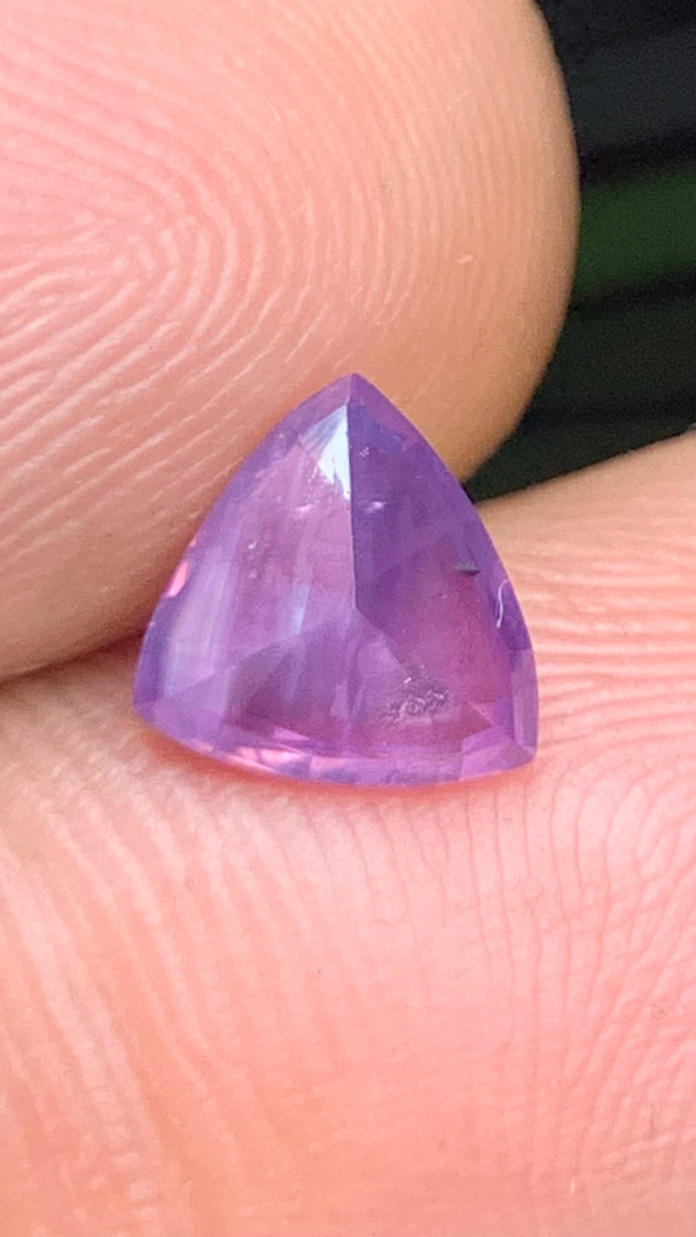 Untreated 1.35 Carat Pink Colour Natural Kashmir Sapphire