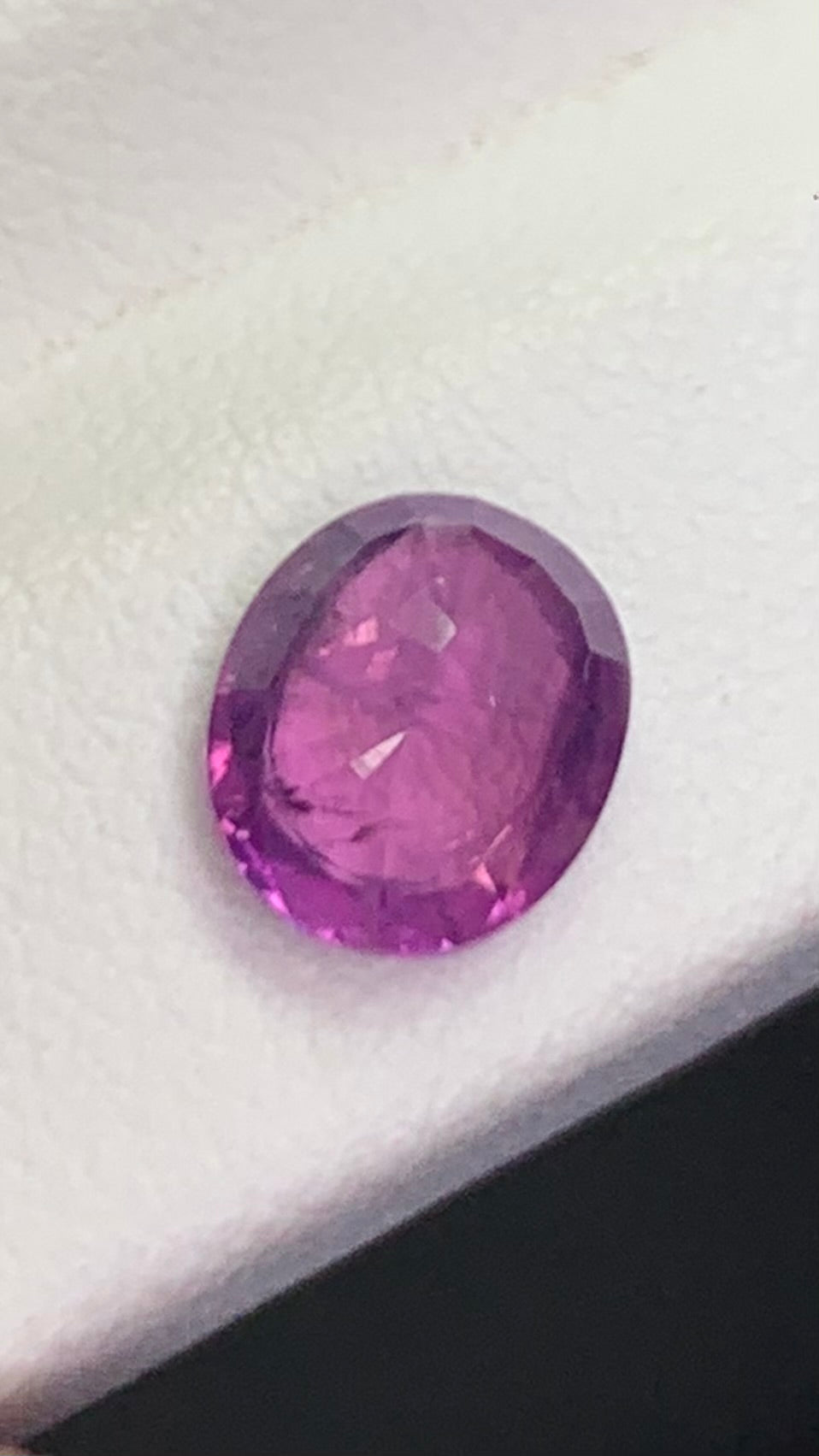 Untreated 2.15 Carat Pink Colour Natural Kashmir Sapphire