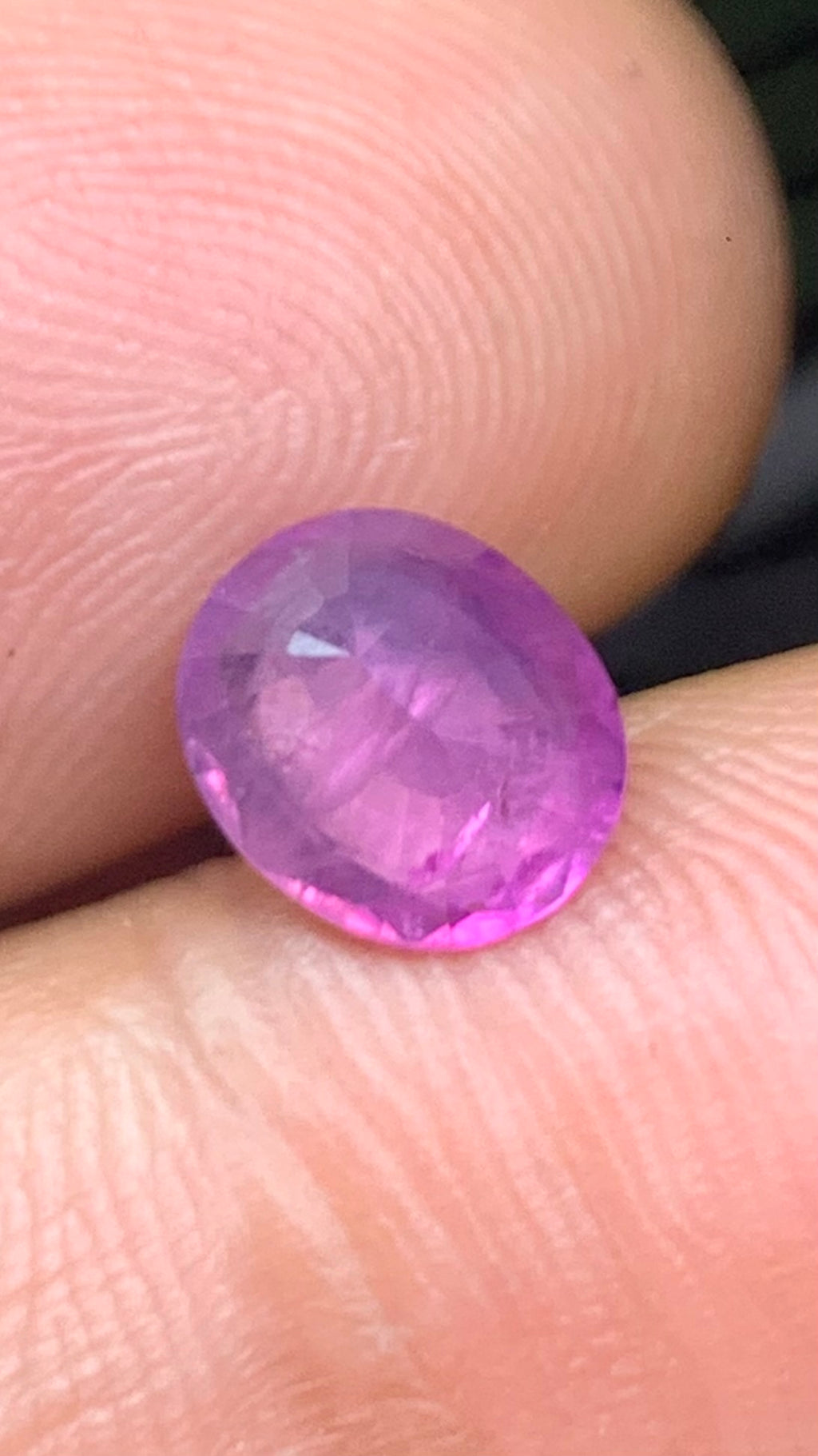 Untreated 2.15 Carat Pink Colour Natural Kashmir Sapphire