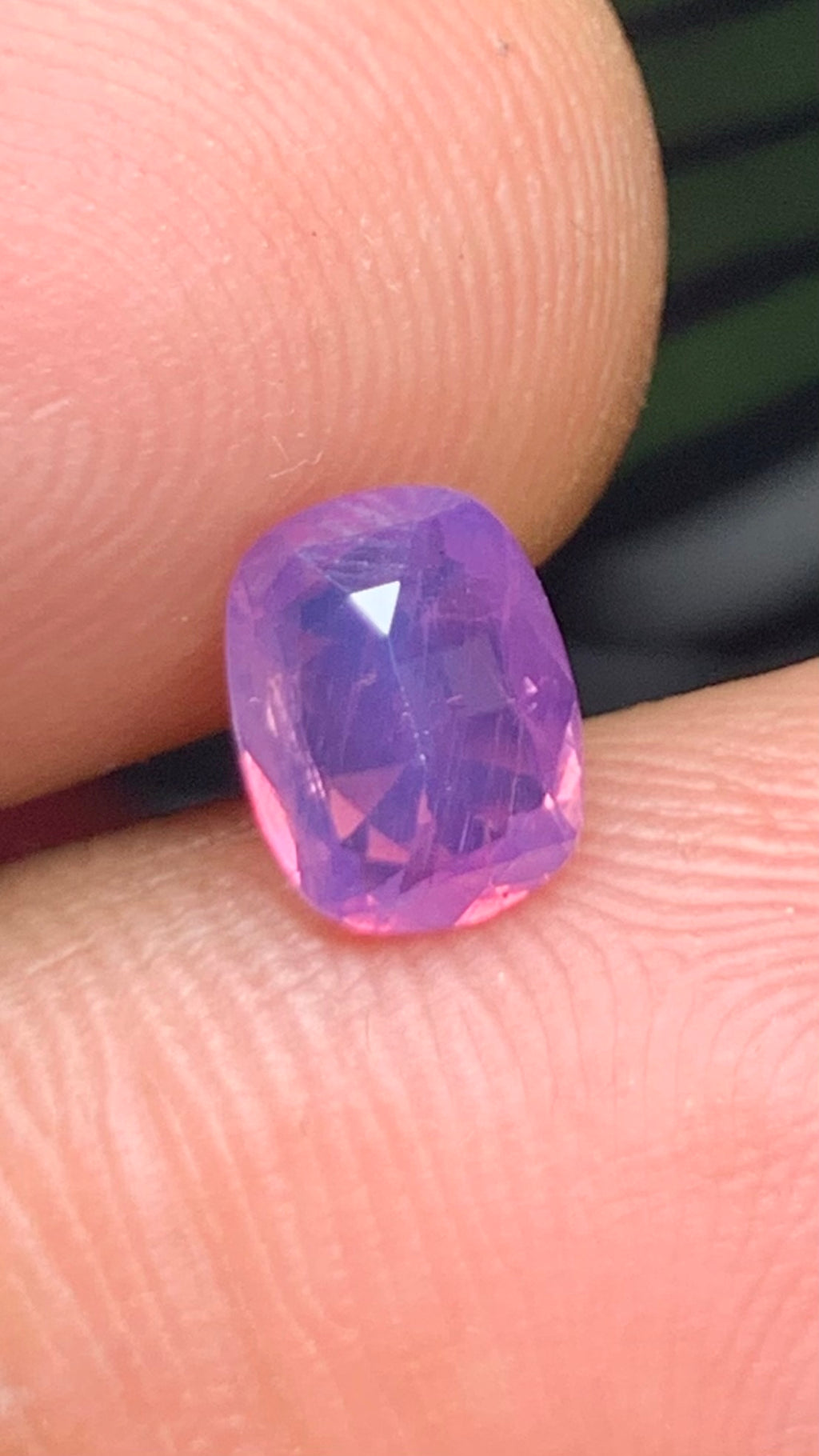 Untreated 1.20 Carat Pink Colour Natural Kashmir Sapphire