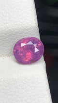 Untreated 1.10 Carat Pink Colour Natural Kashmir Sapphire