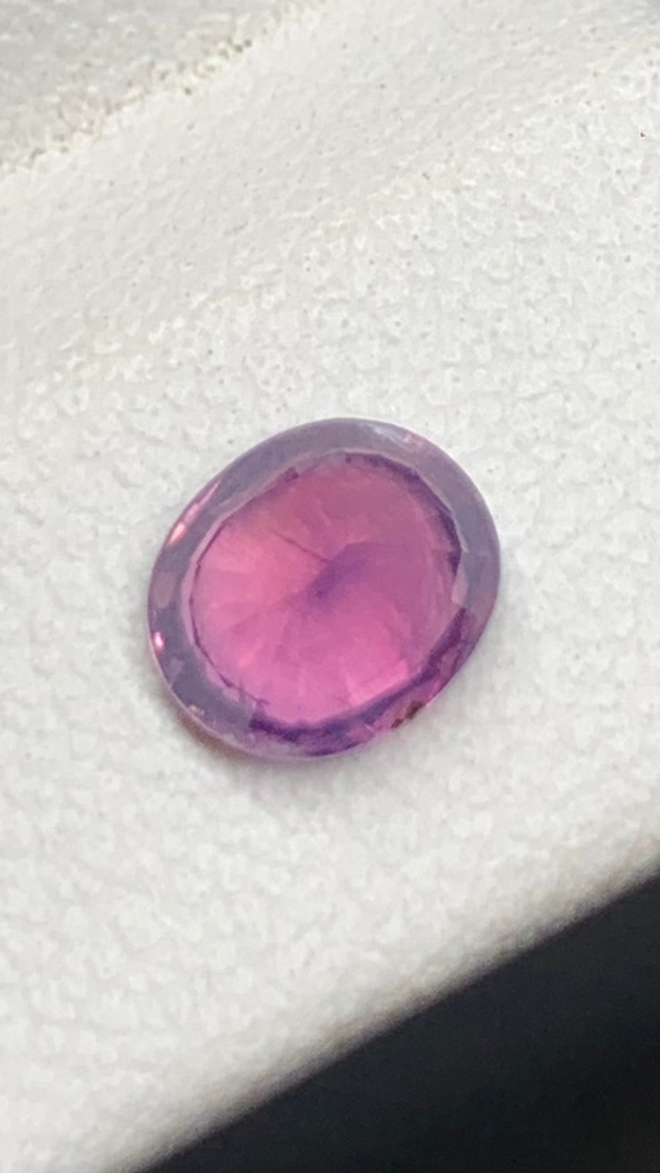 Untreated 1.10 Carat Pink Colour Natural Kashmir Sapphire