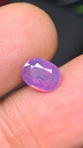 Untreated 1.95 Carat Pink Colour Natural Kashmir Sapphire