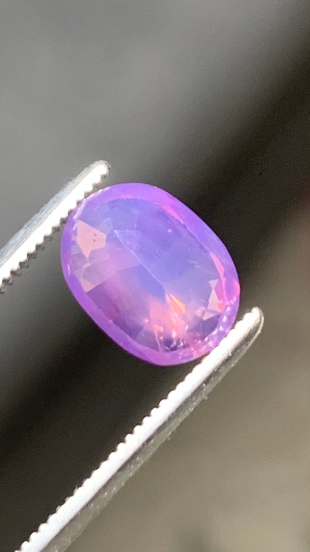 Untreated 1.95 Carat Pink Colour Natural Kashmir Sapphire