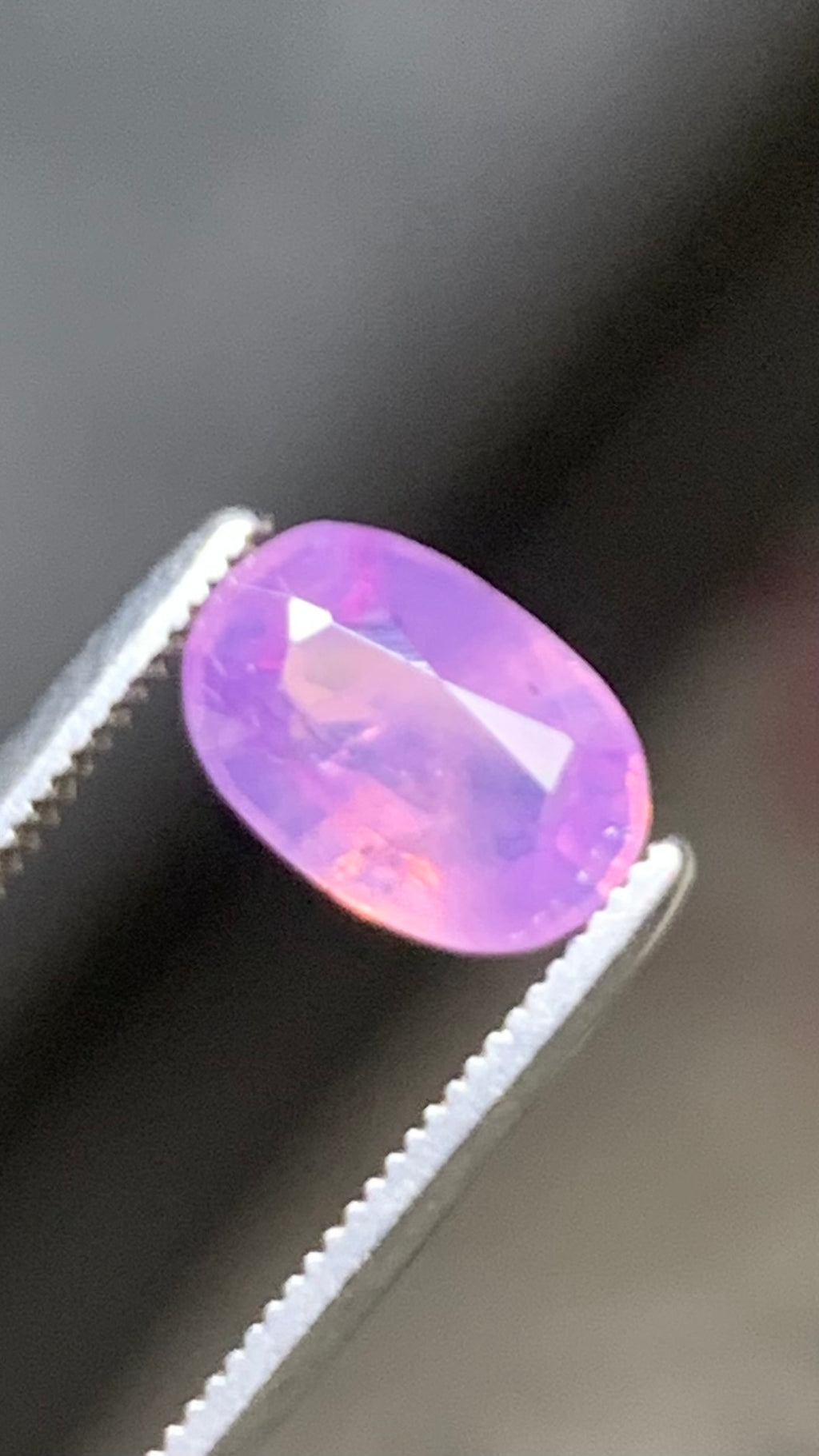 Untreated 1.60 Carat Pink Colour Natural Kashmir Sapphire