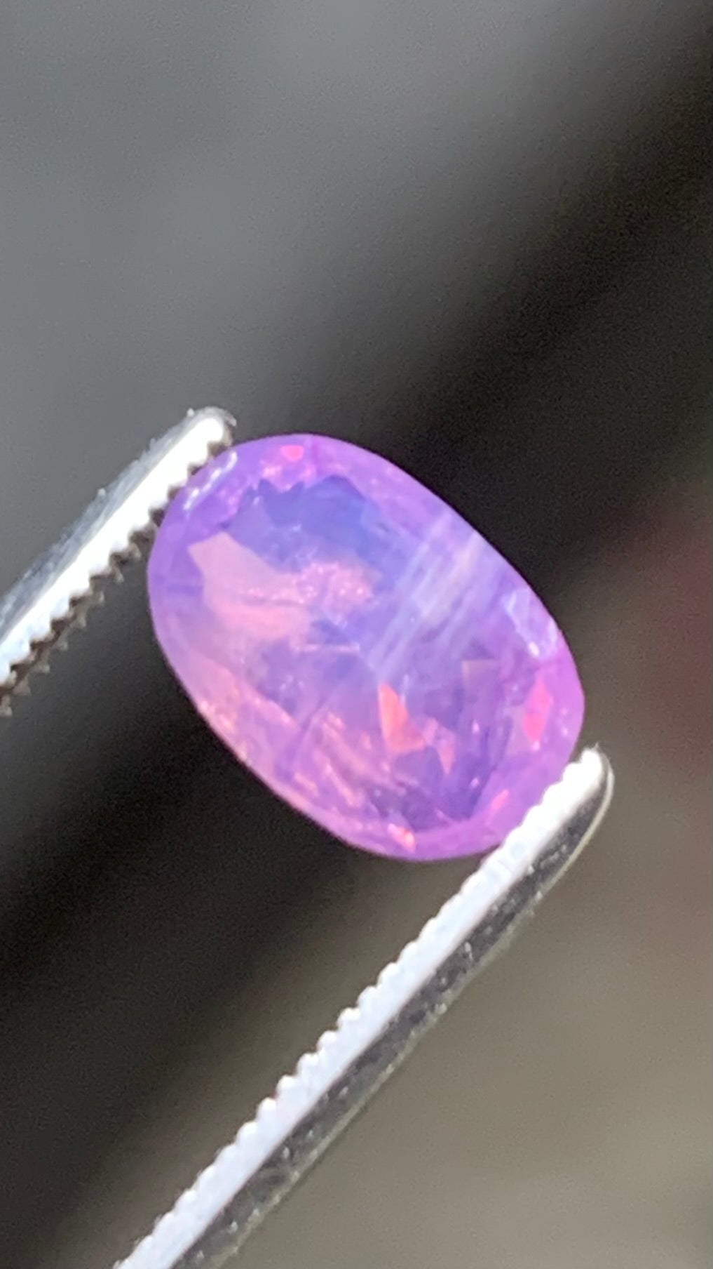 Untreated 1.60 Carat Pink Colour Natural Kashmir Sapphire