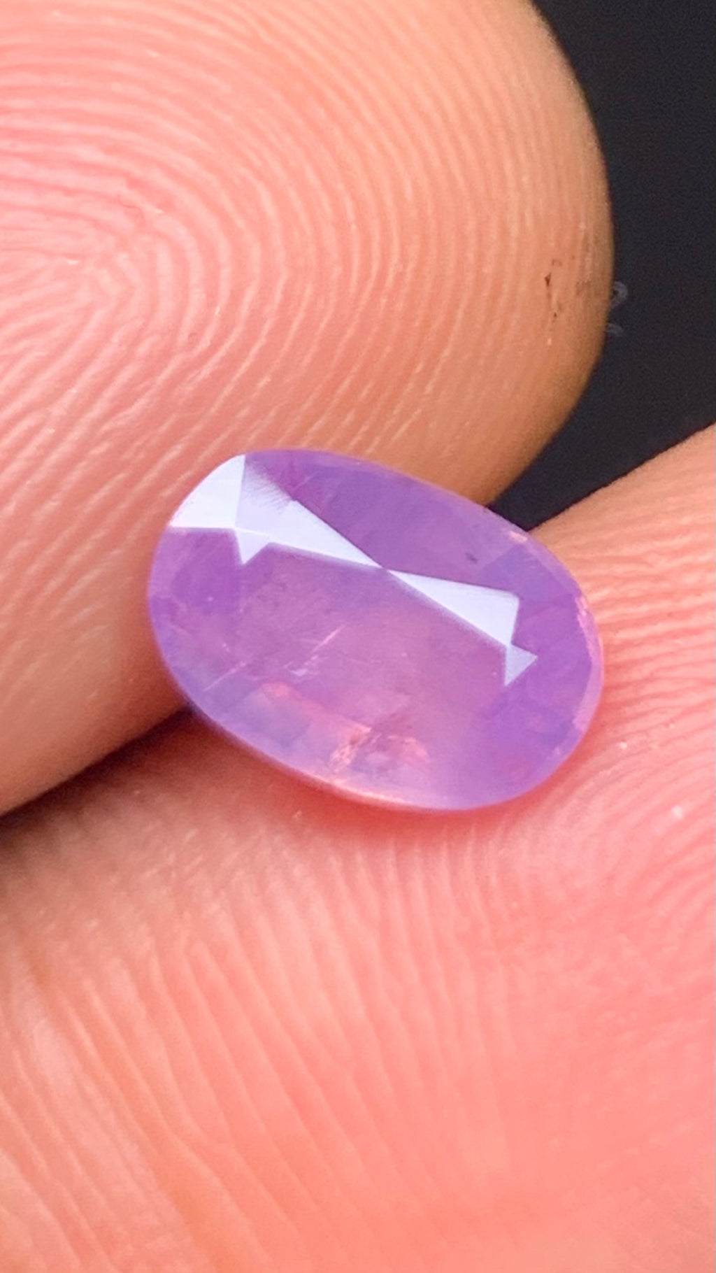 Untreated 1.60 Carat Pink Colour Natural Kashmir Sapphire