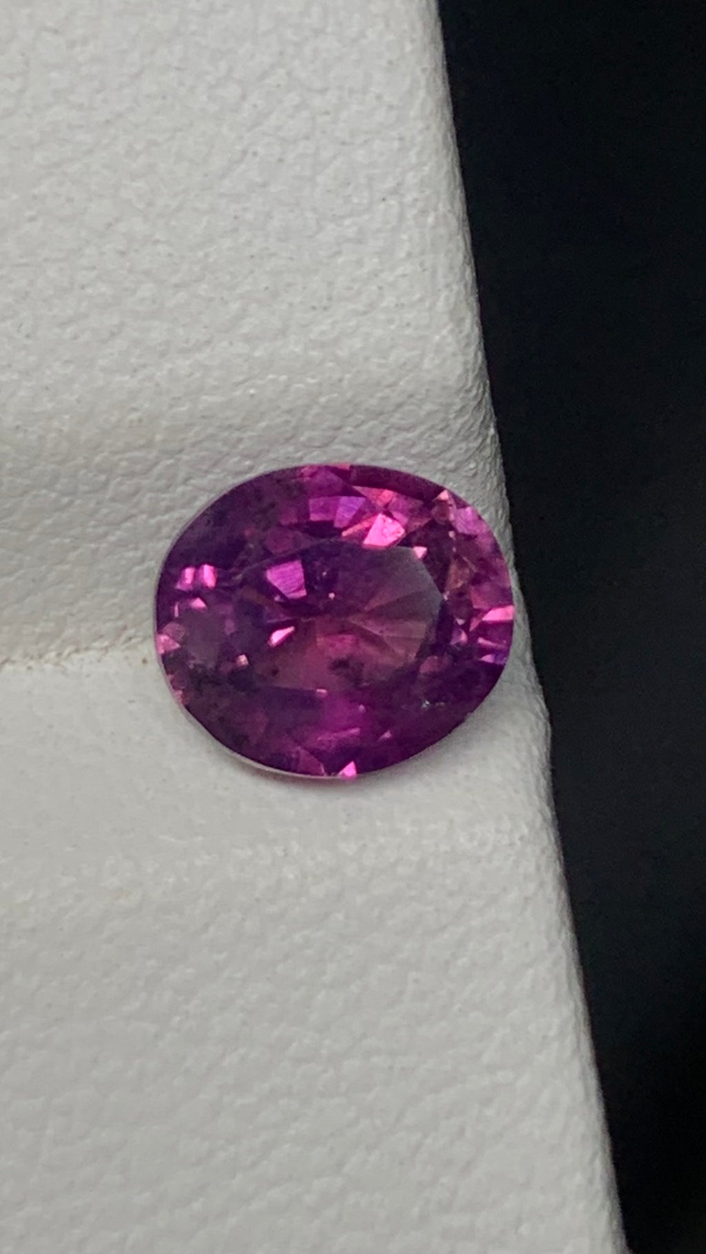 Untreated 2.15 Carat Pink Colour Natural Kashmir Sapphire