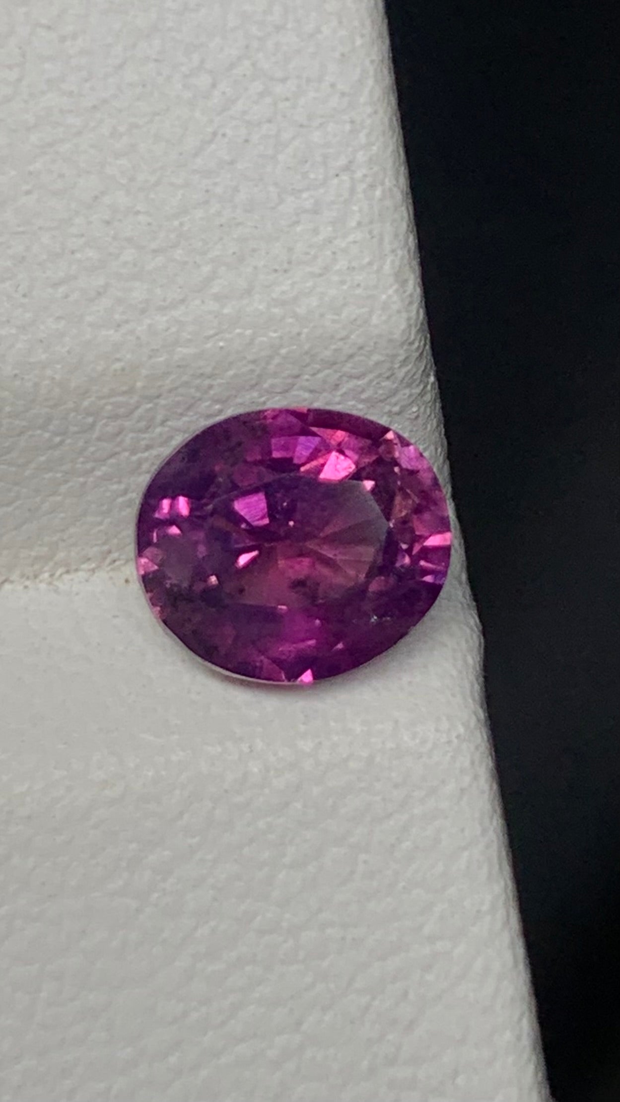 Untreated 2.15 Carat Pink Colour Natural Kashmir Sapphire
