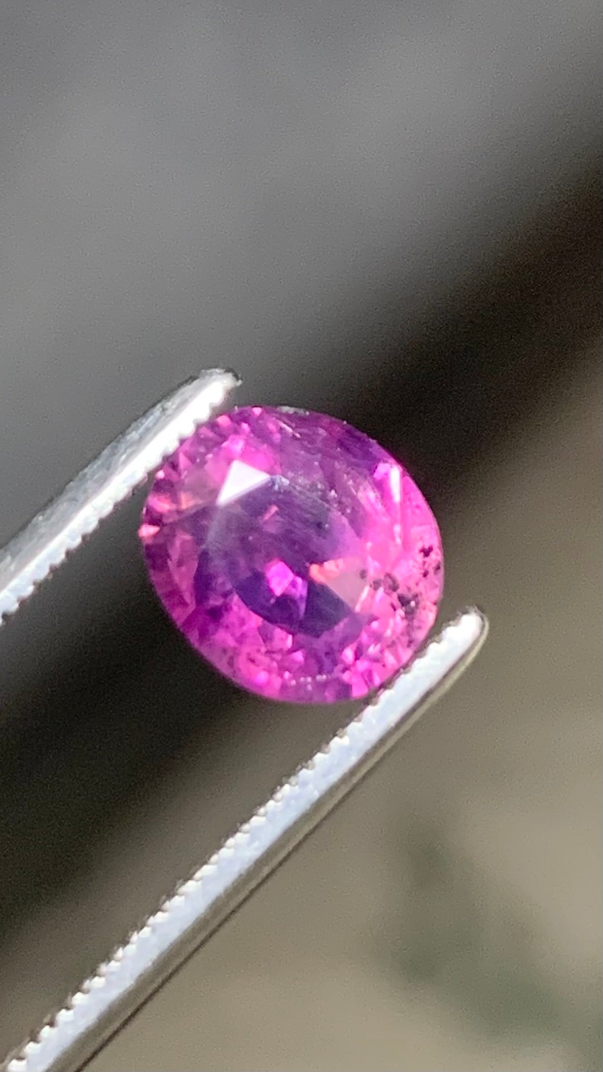 Untreated 2.15 Carat Pink Colour Natural Kashmir Sapphire