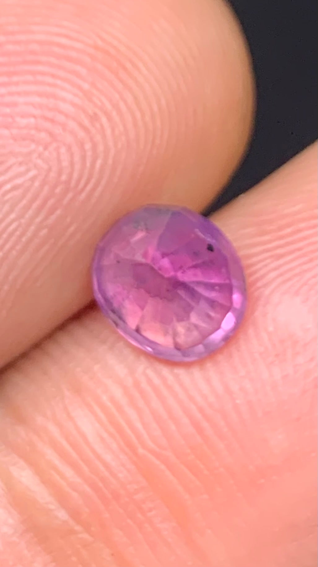 Untreated 2.15 Carat Pink Colour Natural Kashmir Sapphire