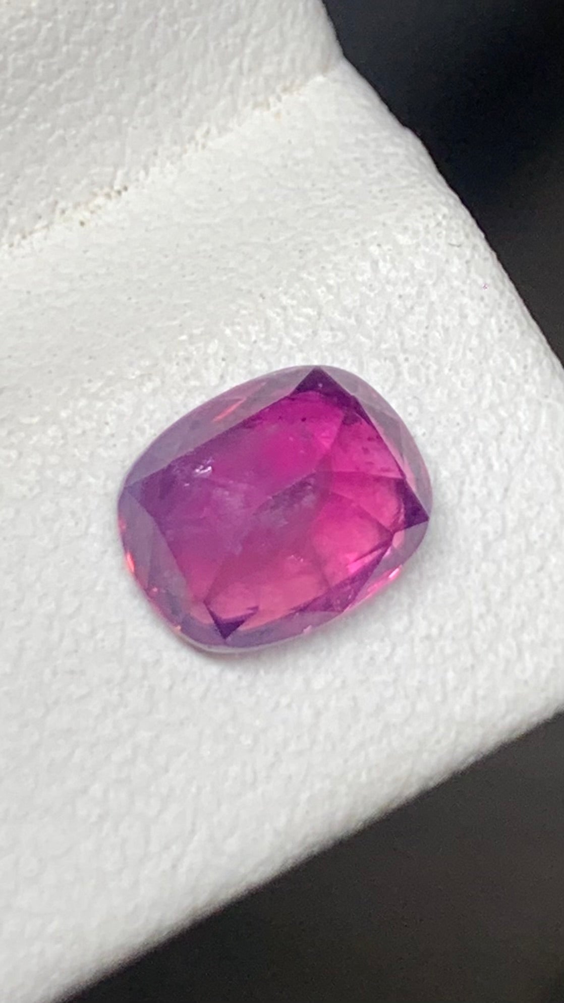 Untreated 1.80 Carat Pink Colour Natural Kashmir Sapphire