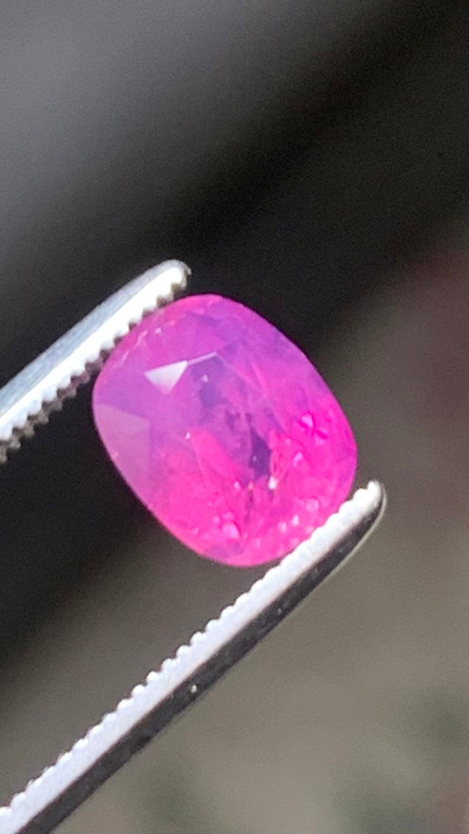 Untreated 1.80 Carat Pink Colour Natural Kashmir Sapphire