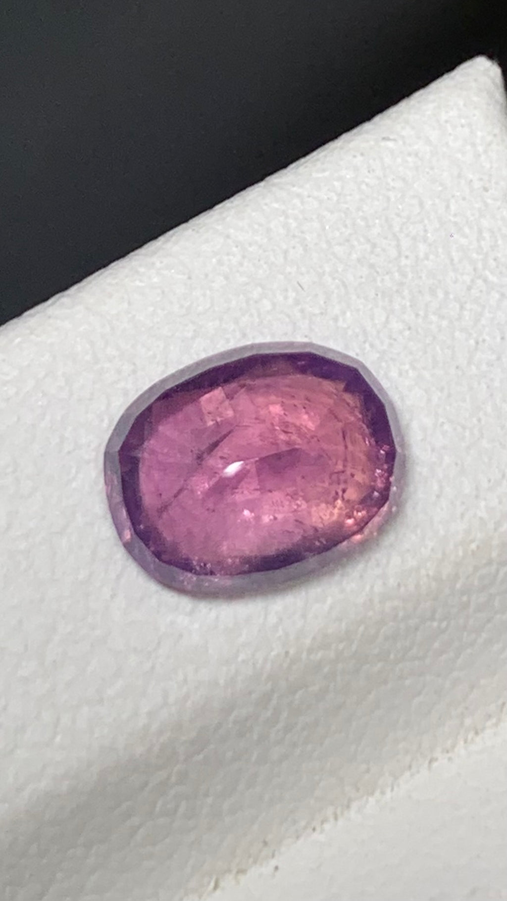 Untreated 2.30 Carat Pink Colour Natural Kashmir Sapphire