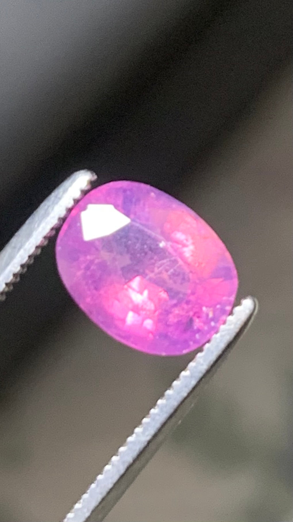 Untreated 2.30 Carat Pink Colour Natural Kashmir Sapphire