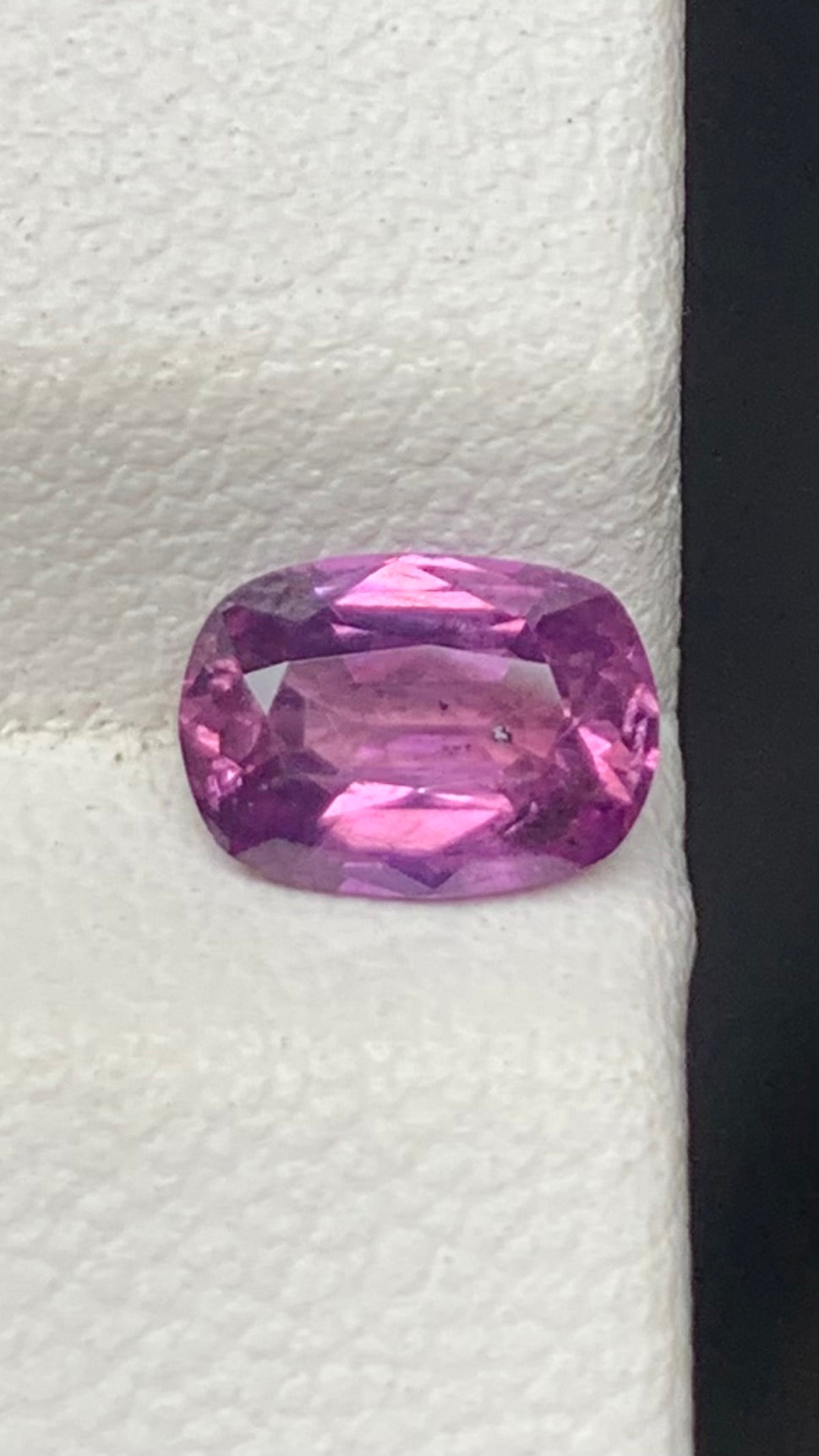 Untreated 1.10 Carat Pink Colour Natural Kashmir Sapphire