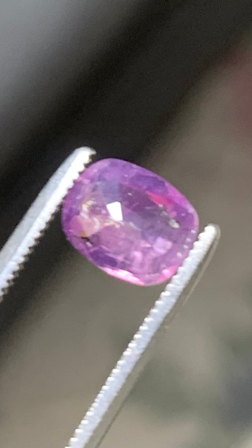 Untreated 1.15 Carat Pink Colour Natural Kashmir Sapphire