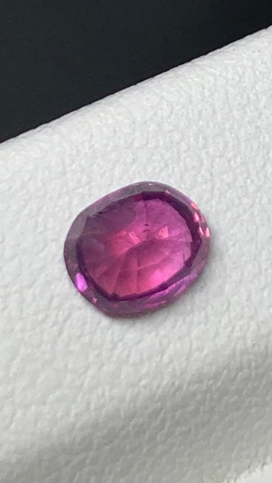 Untreated 0.80 Carat Pink Colour Natural Kashmir Sapphire