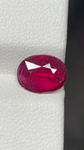 Beautiful 1.45 Carat Pigeon Blood Red Colour Natural Ruby Mozambique