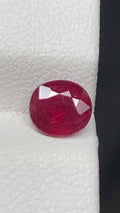 Beautiful 1 Carat Pigeon Blood Red Colour Natural Ruby Mozambique