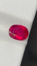 Beautiful 1.10 Carat Pigeon Blood Red Colour Natural Ruby Mozambique