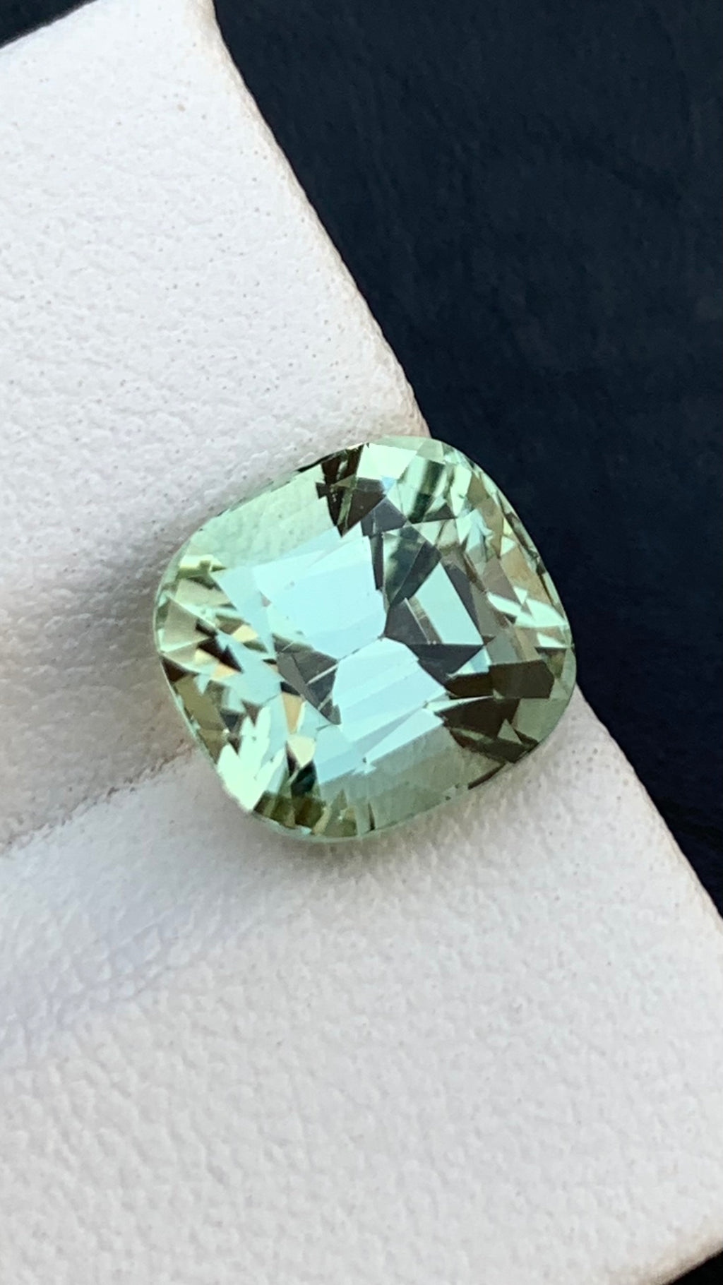 Untreated 4.21 Carat Pastel Green Colour Natural Tourmaline