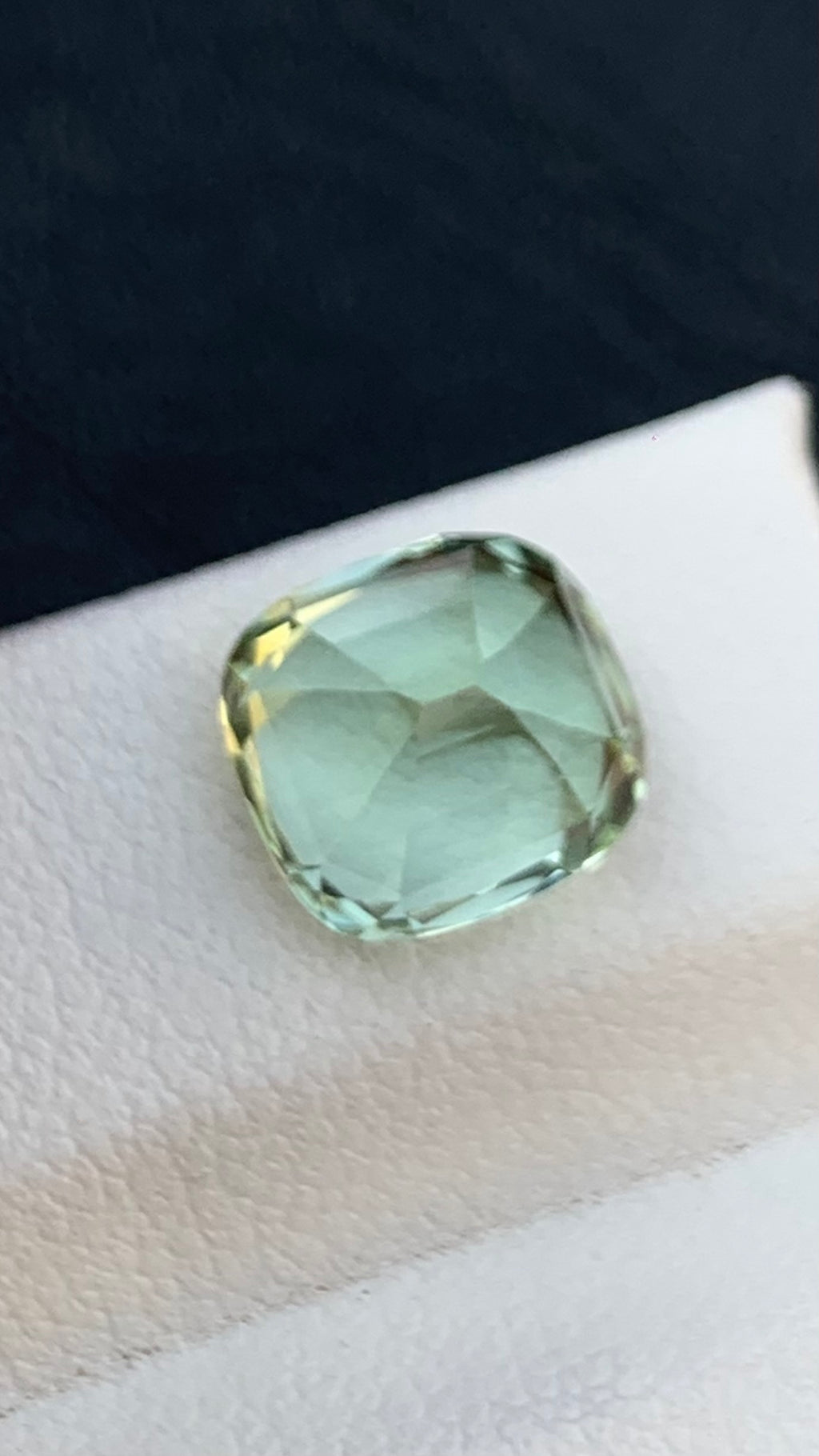 Untreated 4.21 Carat Pastel Green Colour Natural Tourmaline