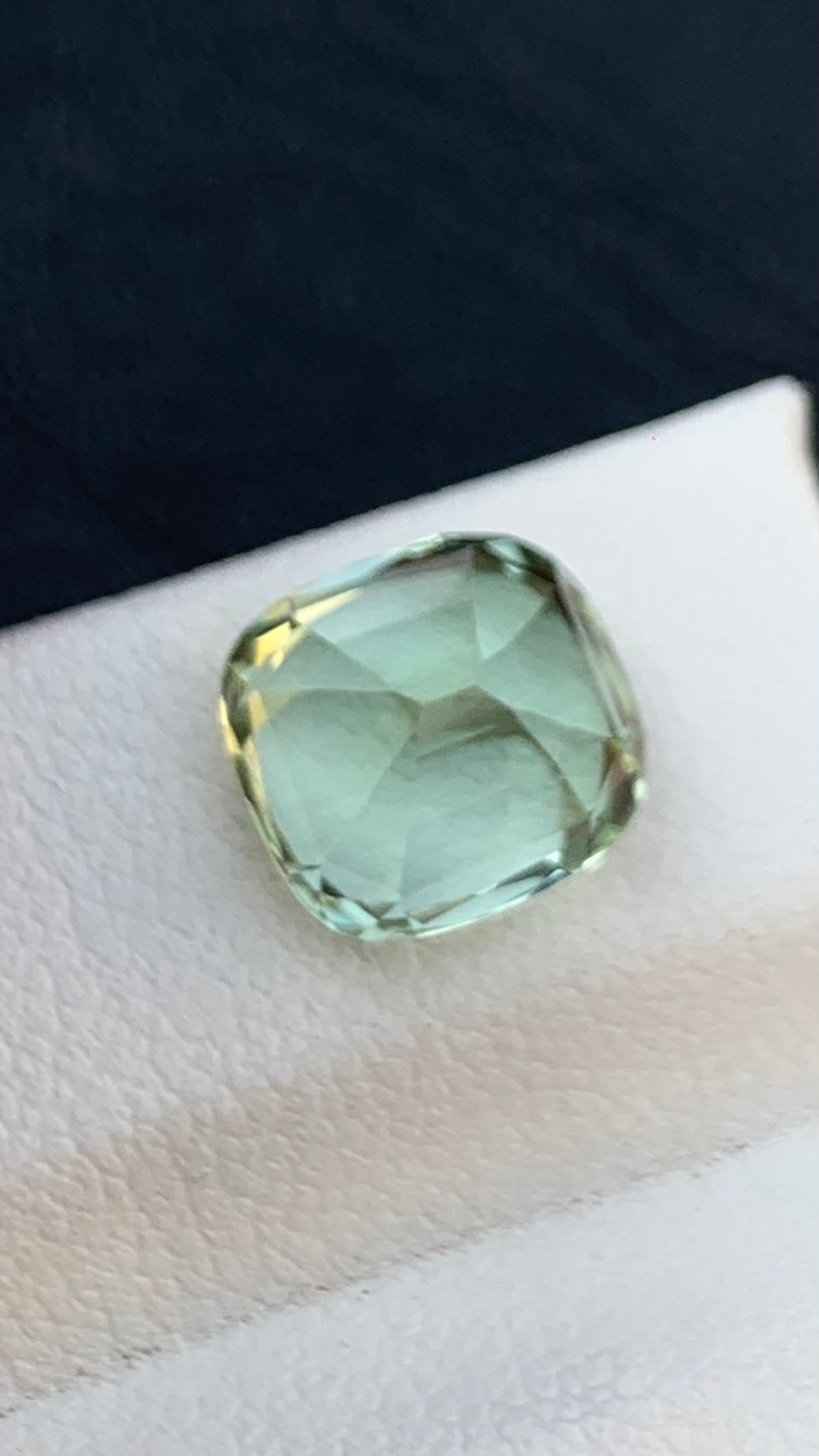 Untreated 4.21 Carat Pastel Green Colour Natural Tourmaline