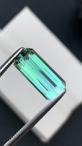 Untreated 3.35 Carat Natural Bluish Green Tourmaline Afghanistan