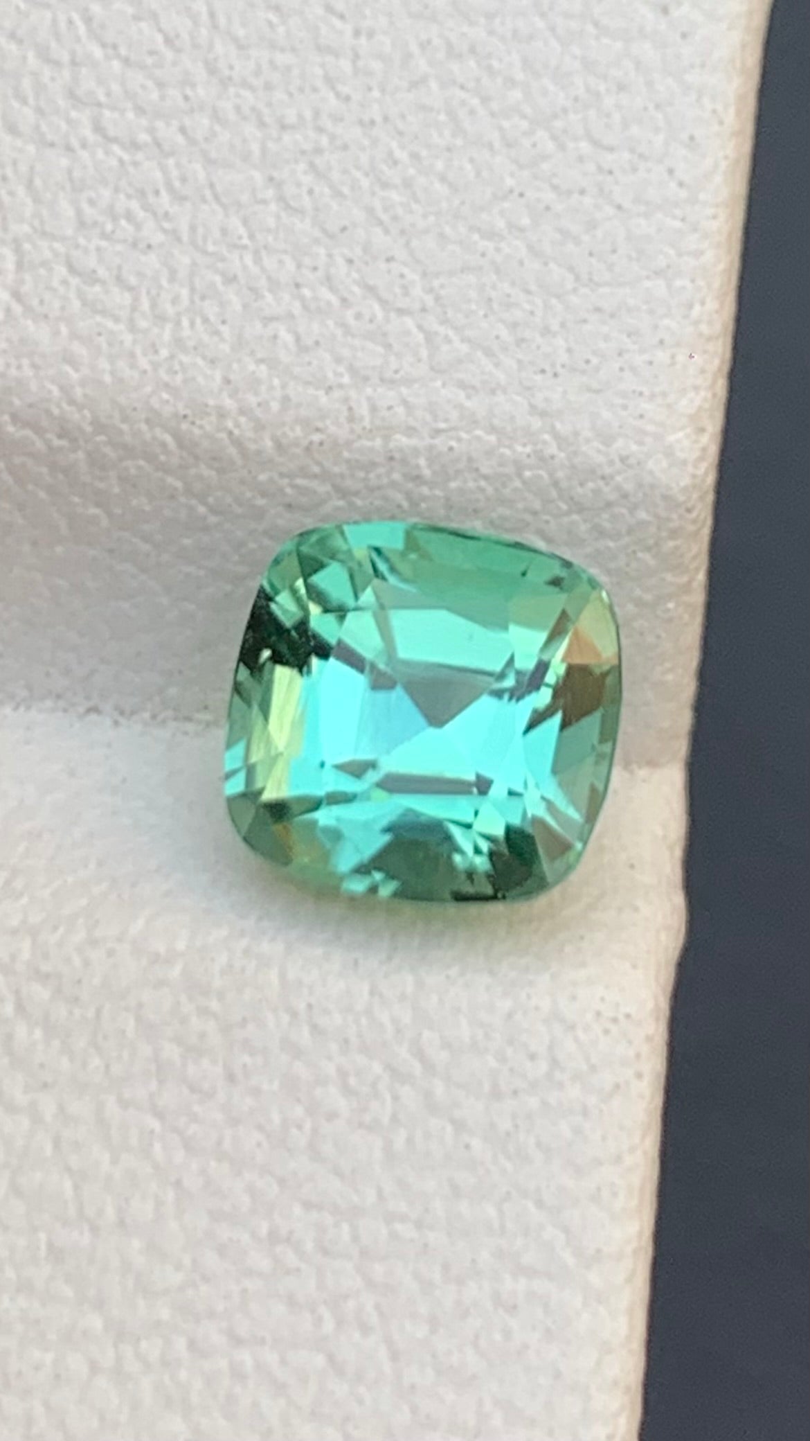 Untreated 2 Carat Natural Seafoam Tourmaline Afghanistan