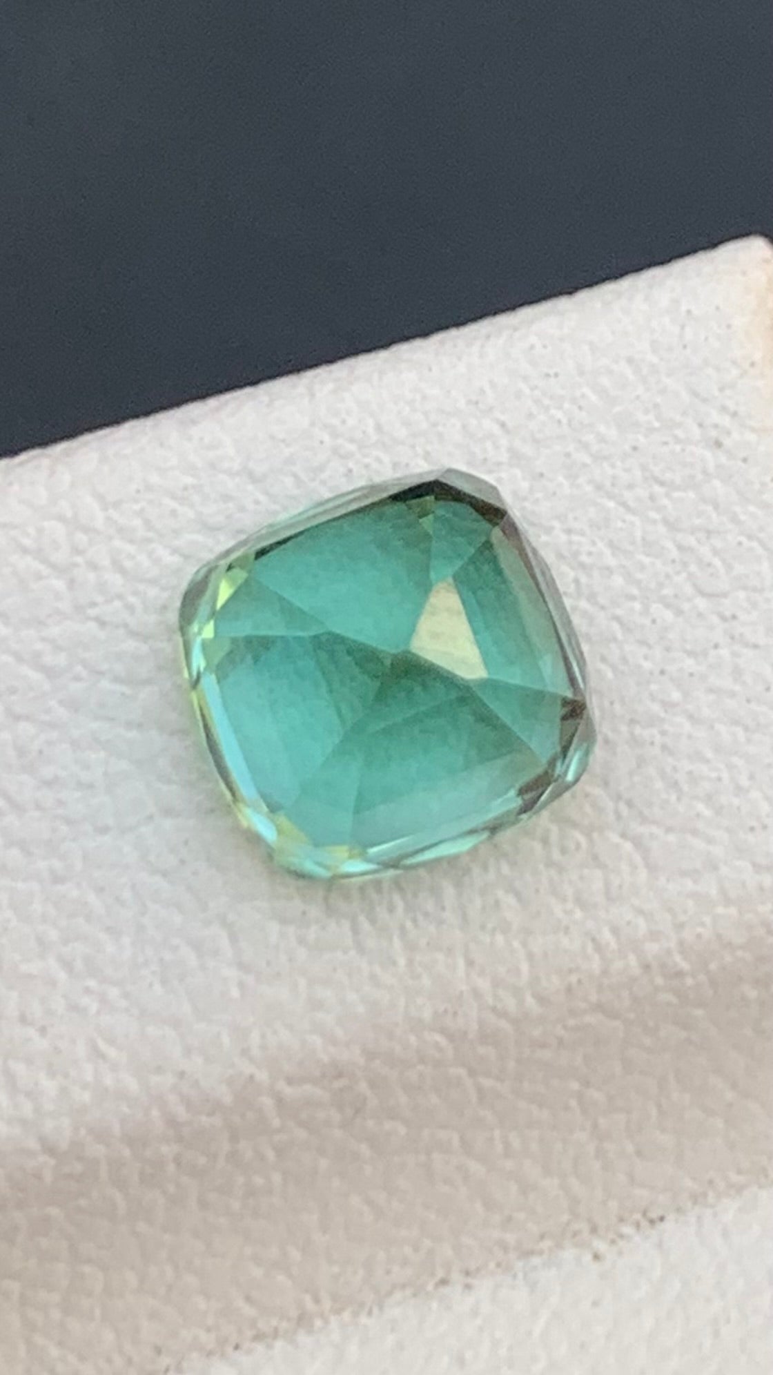 Untreated 2 Carat Natural Seafoam Tourmaline Afghanistan