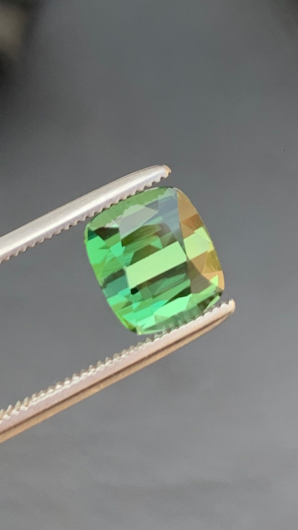 Untreated 2.55 Carat Natural Bluish Green Tourmaline Afghanistan